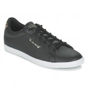 Le Coq Sportif Dynacomf W Feminine Mesh Noir Chaussures Baskets Basses Femme Pas Chere